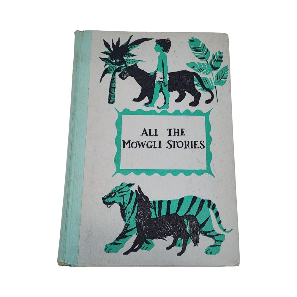 All the Mowgli Stories Rudyard Kipling Junior Deluxe Editions 1956 Illustrated